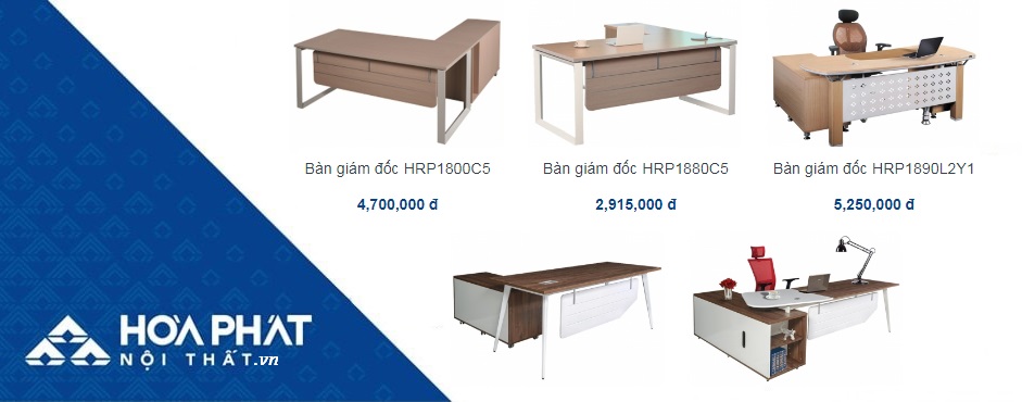 Các mẫu bàn văn phòng đẹp 2021