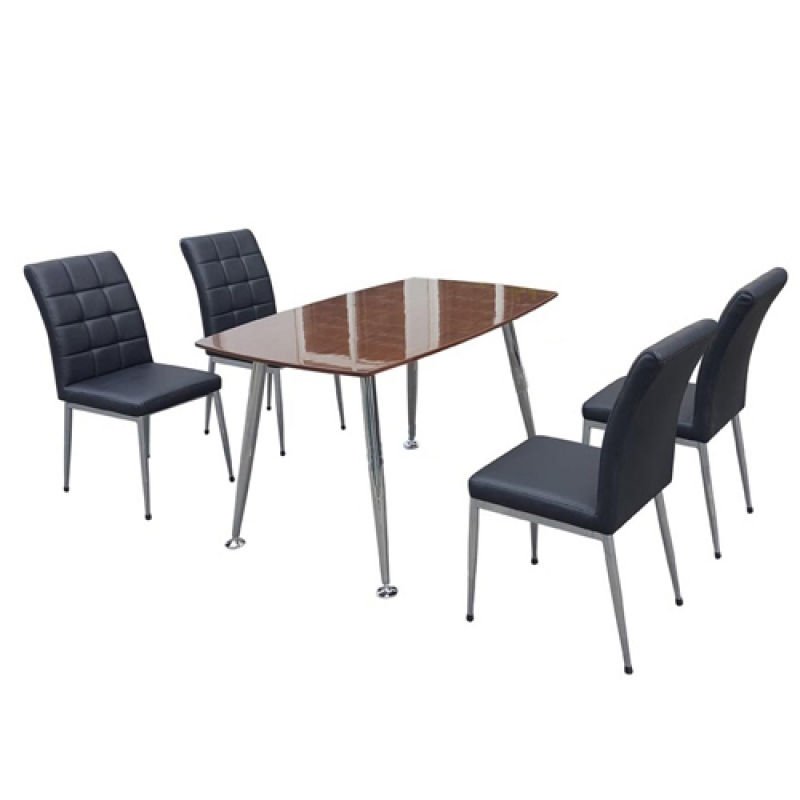 Bộ bàn ghế ăn B68 Veneer