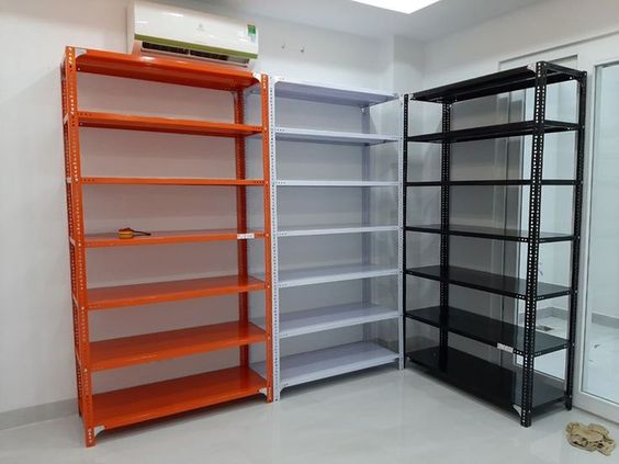 cách lắp kệ sắt